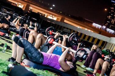 Gyms in Dubai are closed until the end of March. Walid Wadi