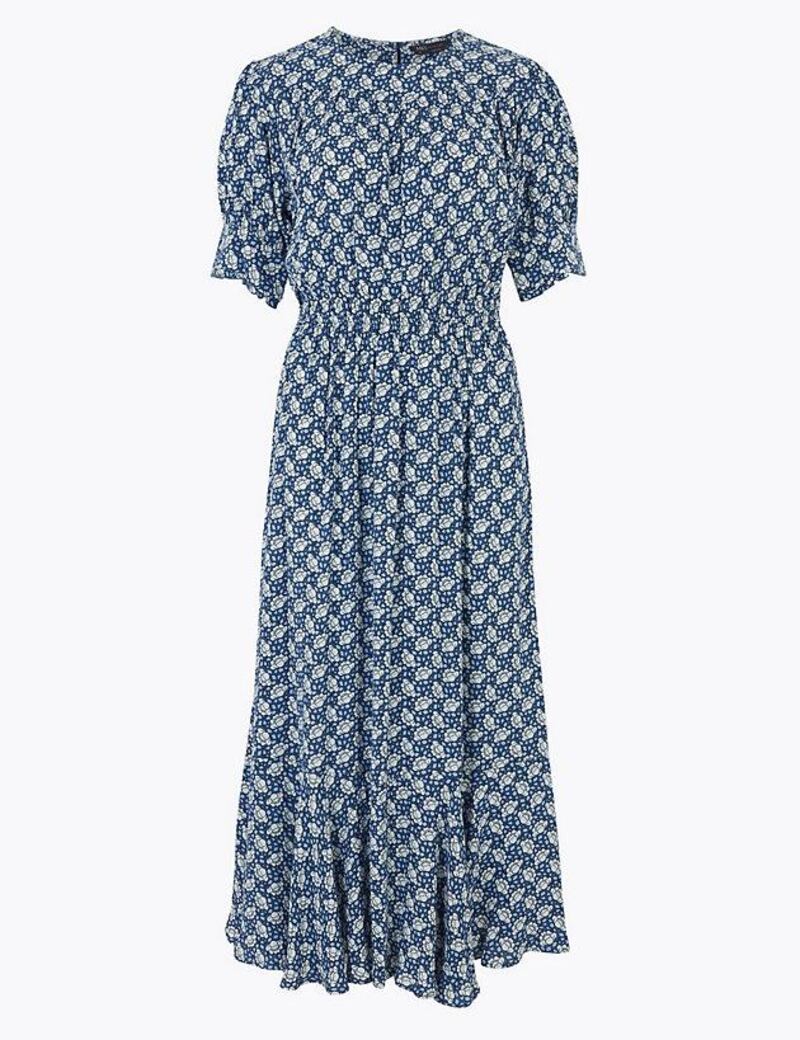 Midi waisted dress, Dh275, Marks & Spencer