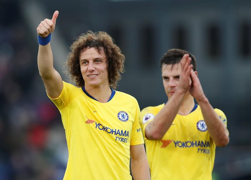 Chelsea's David Luiz. Reuters