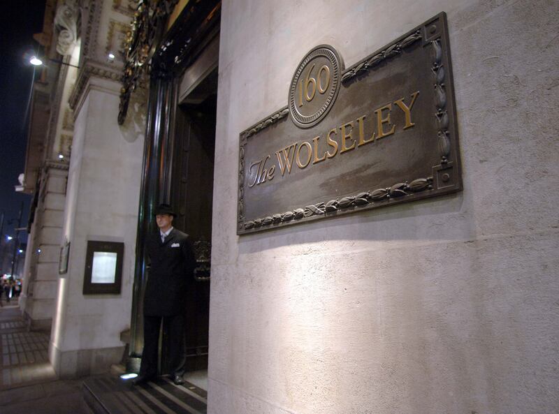 The Wolseley restaurant has new owners. Getty Images