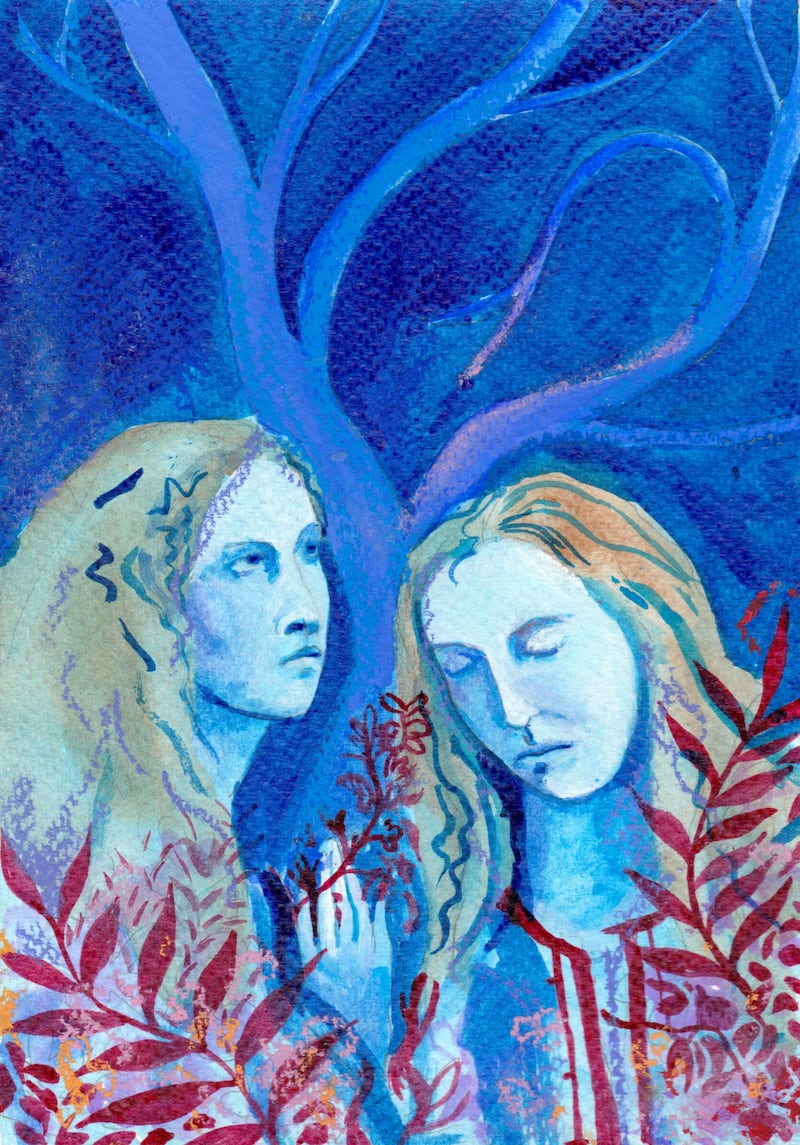 The Midnight Garden by Cecilia Reeve is included in the Mnemosyne exhibit. Courtesy Purslane