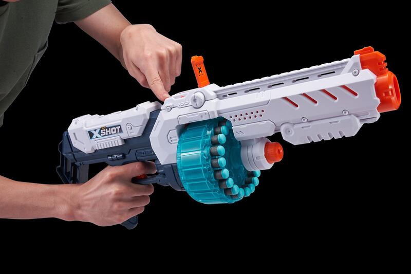 Nerf and X-Shot guns: blasters in a number of sizes and colours have a legion of fans. "Nerf is a brand that continues to dominate the boys’ category with its newness and innovation,” says Toys “R” Us. X-Shot is another popular brand for those looking for foam dart blasters