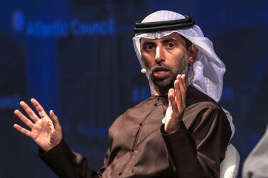 UAE energy minister Suhail Al Mazrouei said the country's compliance with the Opec pact would "exceed" requirements. Victor Besa / The National 