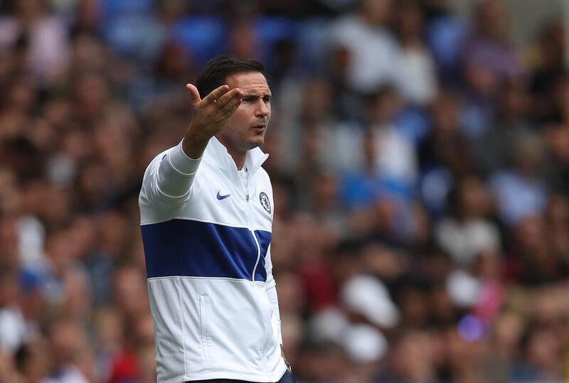 Lampard would not have been happy at conceding three goals to Reading. Getty