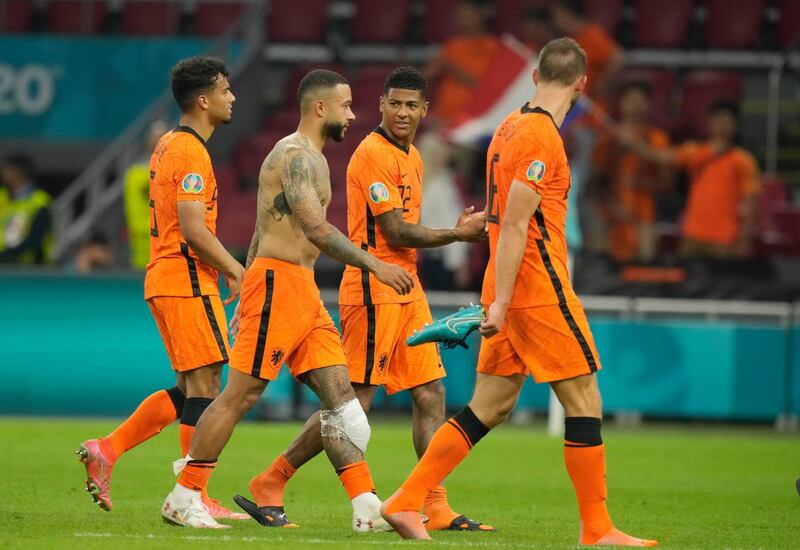 June 17, Group C: Netherlands 2-0 Austria. PA