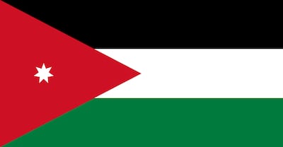 Flag of Jordan. Getty 