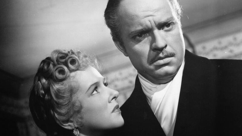 Orson Welles and Dorothy Comingore in 'Citizen Kane'. 