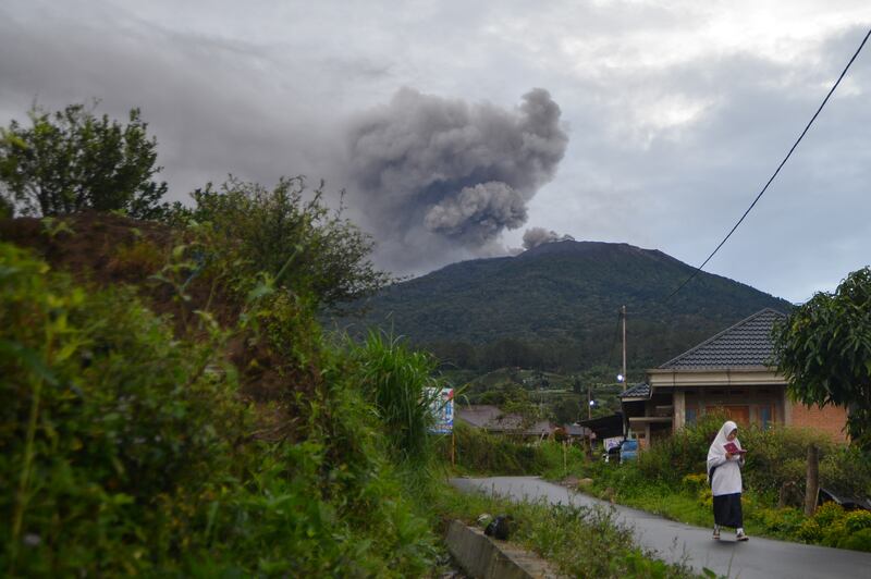 Mount Merapi is one of the most active volcanoes on Sumatra island. Reuters