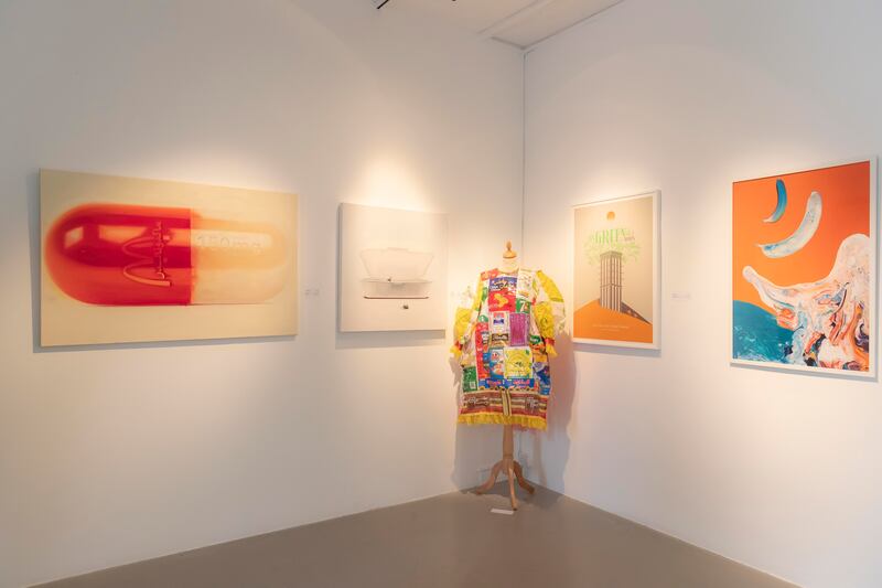 The Philosophy of Food group exhibition presents a wide range of mediums.