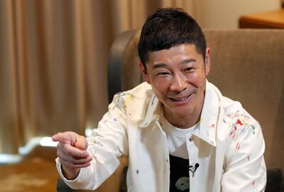Japanese billionaire Yusaku Maezawa plans to journey around the Moon aboard a SpaceX flight next year. Reuters