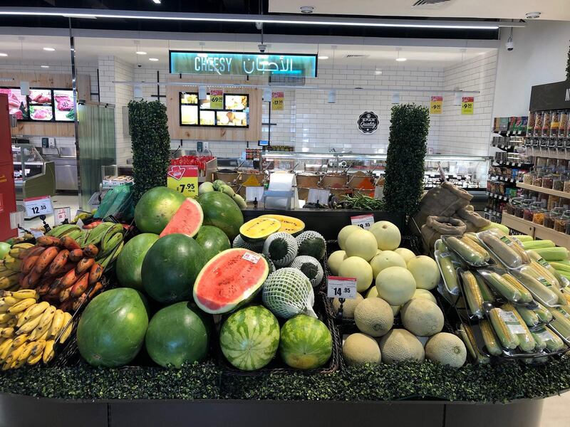 Dubai, United Arab Emirates - January 16, 2019: New Spar supermarket in Dubai. Wednesday, January 16th, 2019 on Hessa Street, Dubai. Chris Whiteoak/The National