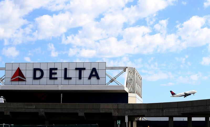 epa06561594 (FILE) - A US airline 'Delta' flight takes off after  a global computer system outage grounded Delta airplanes worldwide, at New York's LaGuardia  Airport, in Queens, New York, USA, 08 August 2016 (issued 24 February 2018).  United and Delta airlines are joining a list of companies that have cut ties with the National Rifle Association (NRA), part of a boycott movement following the 14 February mass shooting at Marjory Stoneman Douglas High School in Parkland, Florida.  EPA/ANDREW GOMBERT