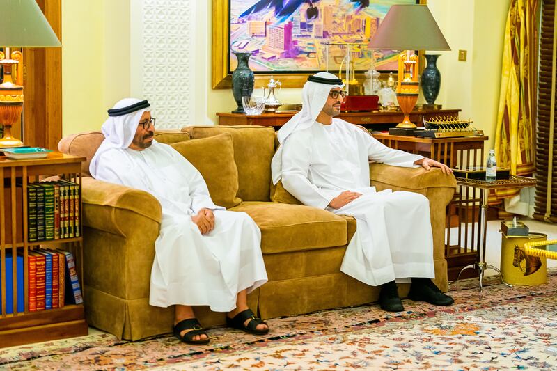 Sheikh Abdullah conveyed the greetings of President Sheikh Mohamed and his wishes for the continued progress and prosperity of Bahrain and its people.