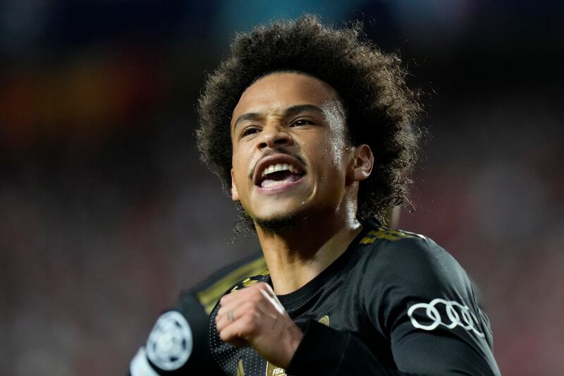 RW Leroy Sane (Bayern Munich) - Bayern had to wait for their breakthrough against Benfica, and the scoreline flatters some of their players. Not Sane, endlessly inventive and poised, who made the breakthrough with 20 minutes to go, and then added Bayern’s fourth and final goal. AP