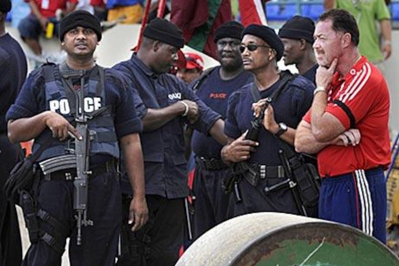 Reg Dickason, right, a cricket security expert, is said to have major concerns over the IPL organisers' security measures ahead of the 2010 instalment of the competition.