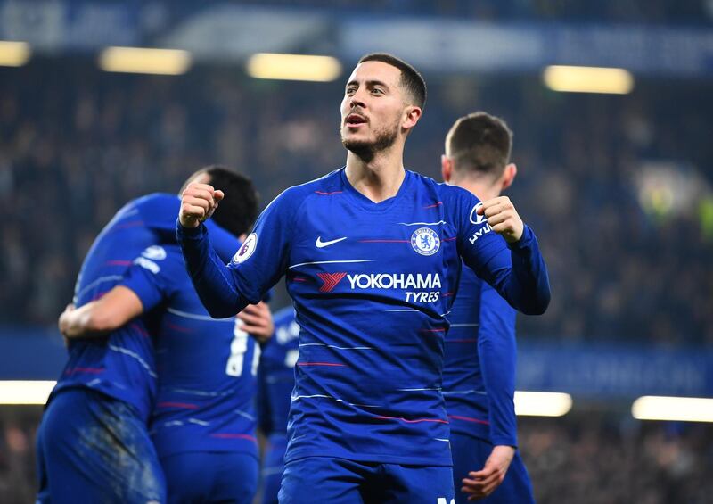 Fulham 0 Chelsea 4, Sunday, 6.05pm. Fulham's season appears to be a mess, the firing of their second manager in Claudio Ranieri confirming that. Trying to cope with Chelsea in these circumstances is not likely to end well, and Eden Hazard, pictured, will fancy his chances of a very productive 90 minutes. Getty