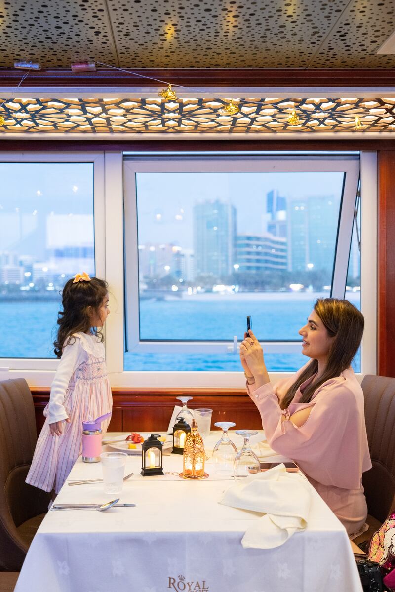 Break your fast on the water with the Royal Yacht experience.