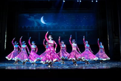 Kathak dancers perform as part of Mughal e Azam the Musical. Courtesy Feroz Abbas Khan 