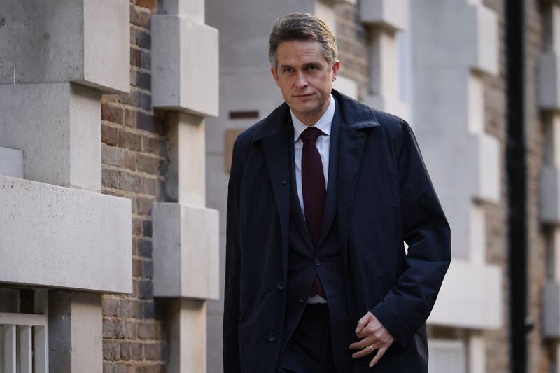 Gavin Williamson, Minister without Portfolio. PA