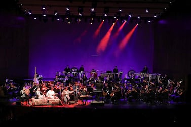 The Aga Khan Music Award began with an opening ceremony featuring the Gulbenkian Orchestra with a range of master musicians from central Asia and Middle East. Courtesy Aga Khan Development Network