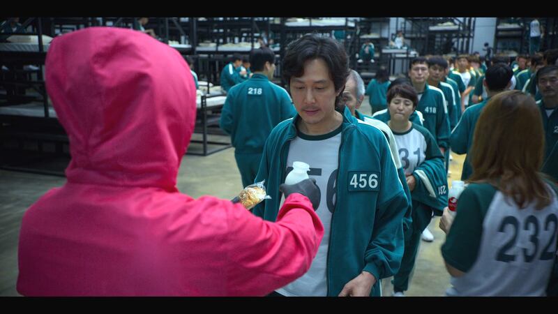 Lee Jung-jae in 'Squid Game'. Photo: Netflix 