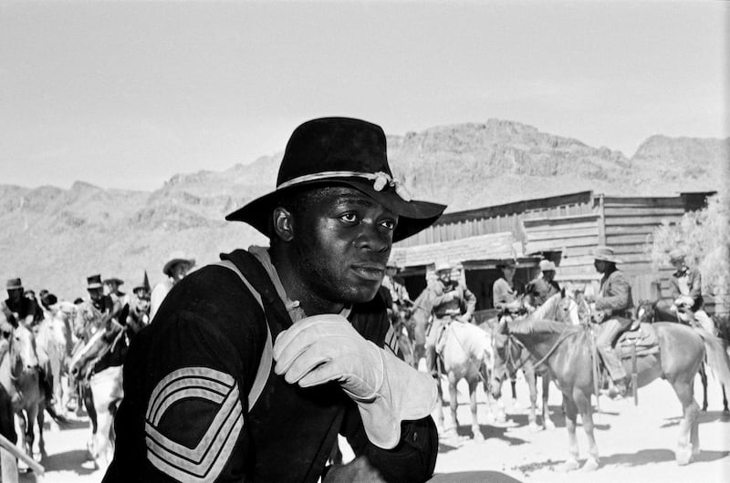 HIGH CHAPARRAL -- "The Buffalo Soldiers" Episode 10 -- Pictured: Yaphet Kotto as Sgt. Major Creason -- (Photo by: NBCU Photo Bank/NBCUniversal via Getty Images via Getty Images)