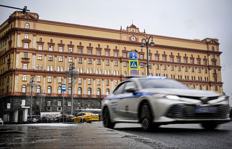 The Federal Security Service headquarters in Moscow. AFP