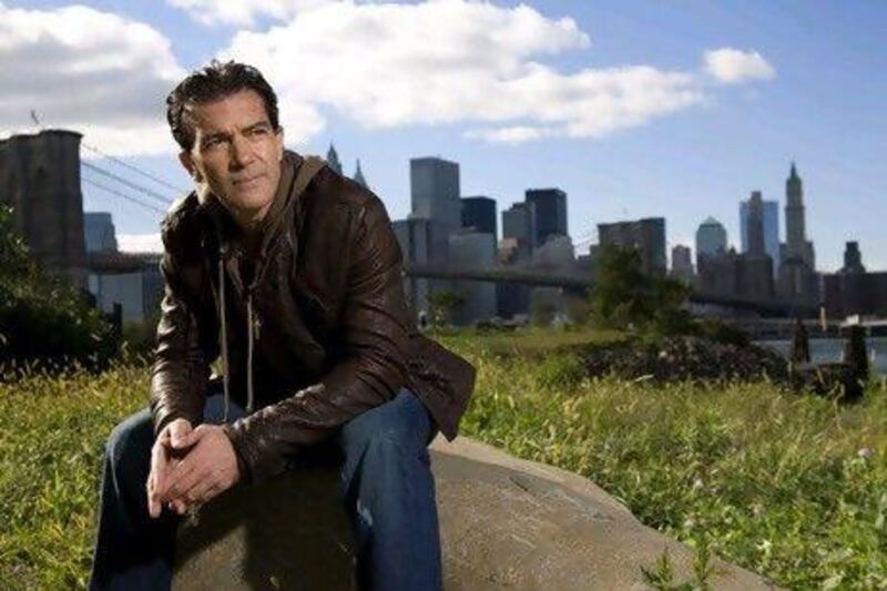 "You can ask me anything you want and I will always have an answer," says Antonio Banderas. "I will never get upset."