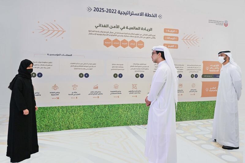 Sheikh Mansour bin Zayed Al Nahyan has launched ADAFSA’s strategic plan for 2022-2025. Wam