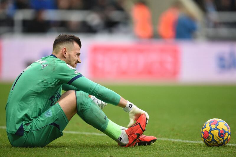 NEWCASTLE RATINGS: Martin Dubravka - 7: Not a save to make in first half, and not particularly busy in second even with Villa more of a threat. AFP