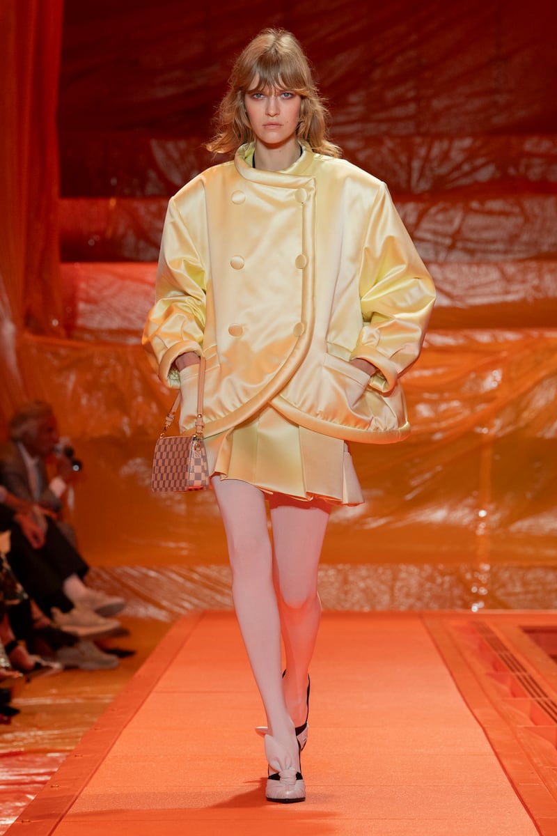 Louis Vuitton offered loose fits for spring/summer 2024. Photo: Louis Vuitton