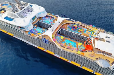 Royal Caribbean’s 'Wonder of the Seas' is 18-decks high and has eight distinct neighborhoods. 