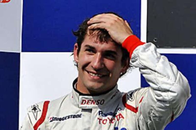 Timo Glock said he had done everything he could to finish ahead of Lewis Hamilton in Brazil on Sunday.