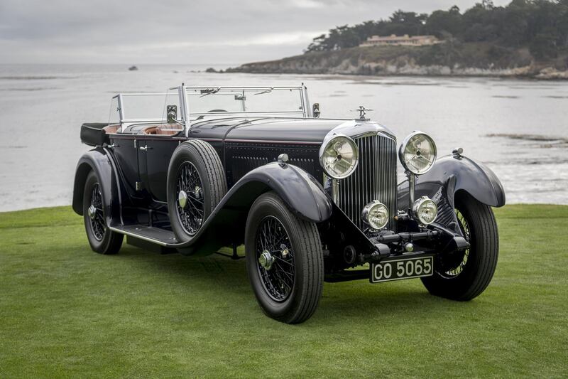 A 1931 Bentley 8-litre Gurney Nutting Sport Tourer, winner of the Best of Show award. Bloomberg