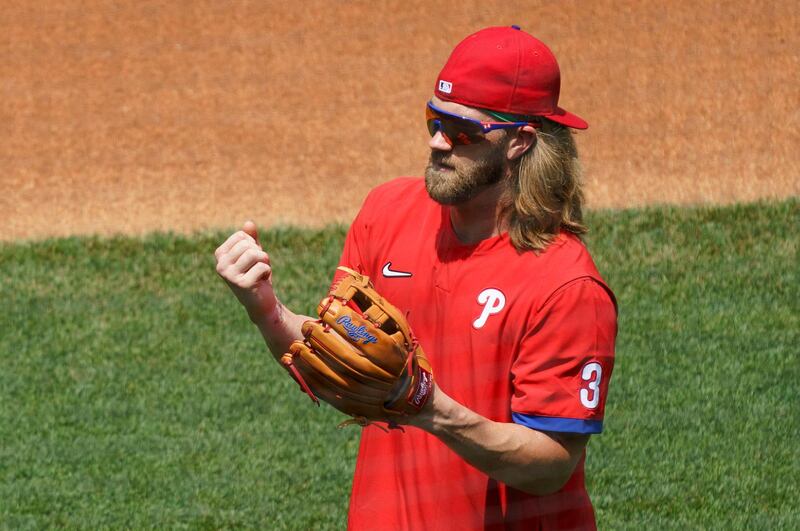 4) Bryce Harper (baseball/Philadelphia Phillies) - $330m over 13 years. AP Photo