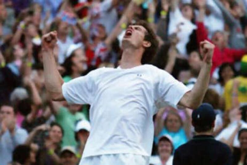 Andy Murray, two sets and a break down to his opponent, staged an amazing comeback to reach the quarter-finals of Wimbledon for the first time.
