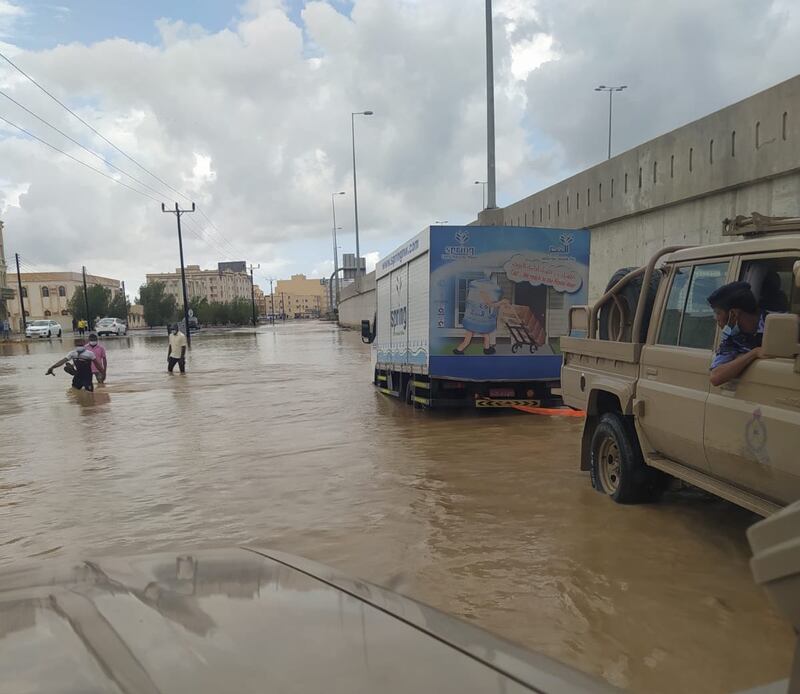 The torrential rain came as Omanis were enjoying the week-long Eid holiday.