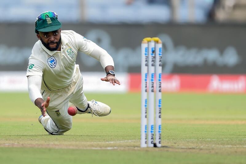 South Africa's Temba Bavuma. AFP