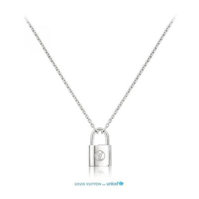 The Lockit necklace by Louis Vuitton. Courtesy Louis Vuitton