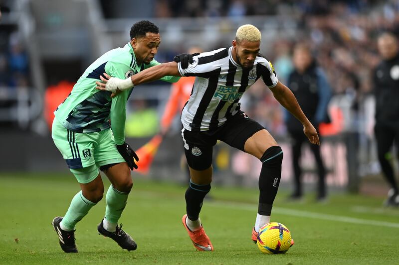 Joelinton 8: Brazilian kept his place despite his midweek drink-driving charge but didn’t seem affected by his brush with the law. Immense in midfield again for the Magpies and showed why manager Eddie Howe was reluctant to leave him out. Getty