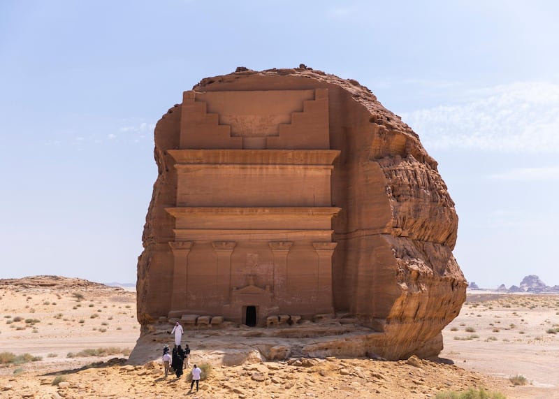 RIYADH, KINGDOM OF SAUDI ARABIA. 29 SEPTEMBER 2019. 
Al Farid at Madaen Saleh in Al Ula. 
(Photo: Reem Mohammed/The National)

Reporter:
Section: