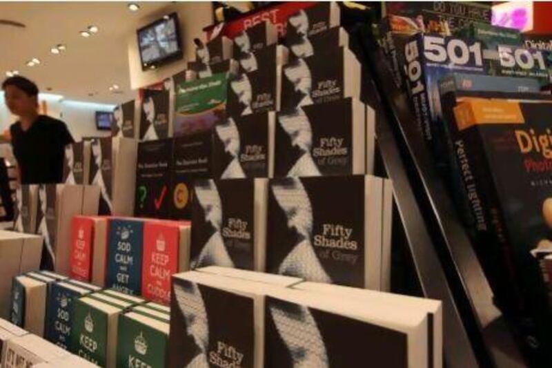 A saleswoman at the Borders store in Mall of the Emirates said the two books were banned after a complaint.