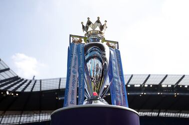 File photo dated 06-05-2018 of the Premier League trophy. PA Photo. Issue date: Monday May 11, 2020. Professional sports in the UK are awaiting further details on the Government’s plans to ease the lockdown going forward as the Premier League prepares for another meeting on Project Restart later on Monday. See PA story SPORT Coronavirus. Photo credit should read Martin Rickett/PA Wire.