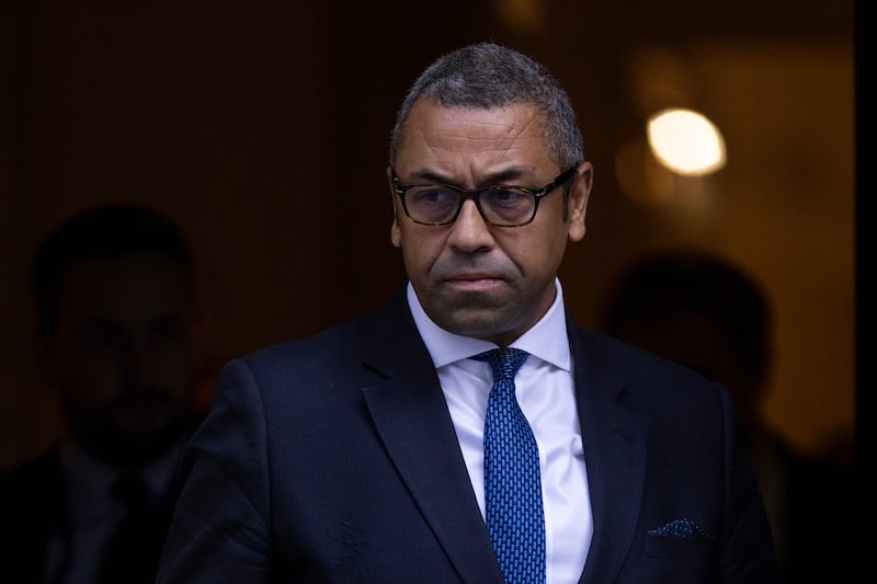 UK Foreign Secretary James Cleverly. Getty Images