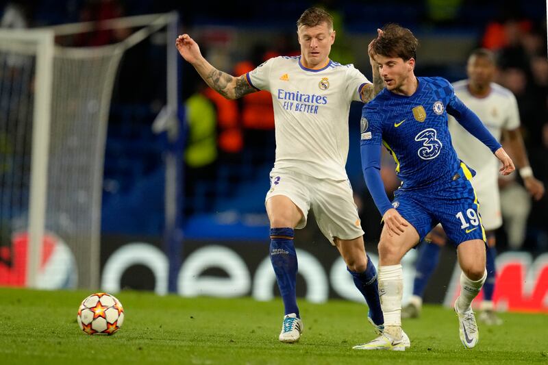 Mason Mount 6: Urged forward at start by Tuchel and flashed dangerous early ball across box and looked like it was going to his night. But didn’t really make another big impact on game until curling finish on to roof of net with 20 minutes to go. AP