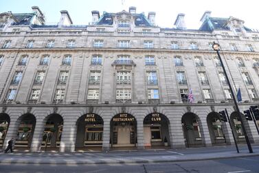 The Ritz Hotel in London, Britain, has been sold. EPA/FACUNDO ARRIZABALAGA