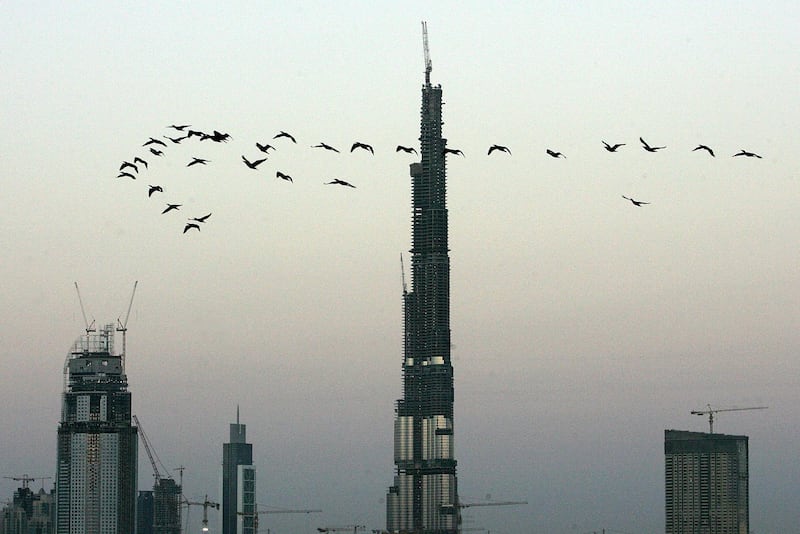 Dubai, 2007-Burj Dubai  tower building in Dubai, United Arab Emirates
Pawan Singh/The National