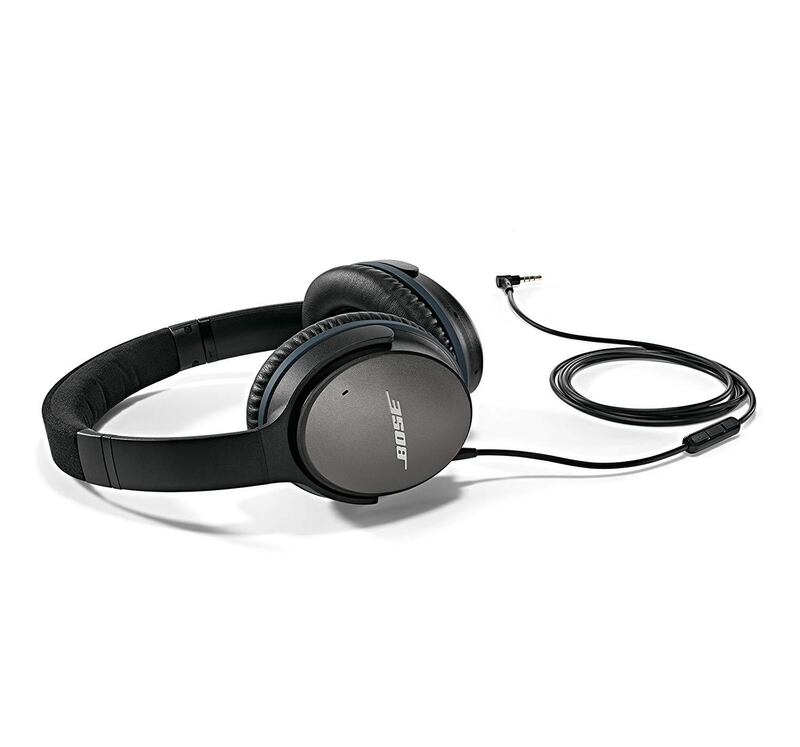 These Bose QuietComfort QC25 noise cancelling headphones (available in blue, black and silver) are Dh699, down from Dh1,363.95, a saving of Dh664.95 (49 per cent). Courtesy Amazon