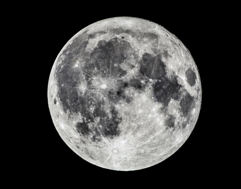 Full moon. Getty Images