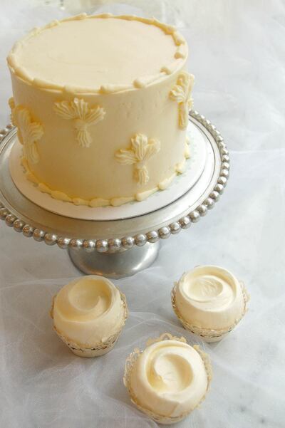 Lemon elderflower cupcakes. Courtesy Magnolia Bakery